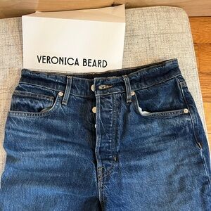 Veronica Beard Daniela Straight-Leg Jean Sz 27